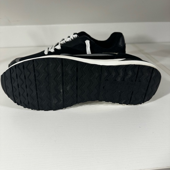 Versace Jeans Couture Men's Sneakers Shoes Contrasting Black Gray Sz 11.5 - Picture 3 of 3